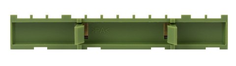 Magistrala zerowa na szynę din 12 wejść green