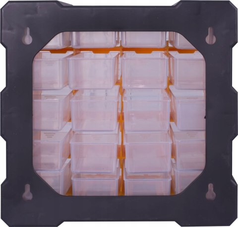 Plastikowy organizer ścienny 20-sekcyjny 267x157x262mm