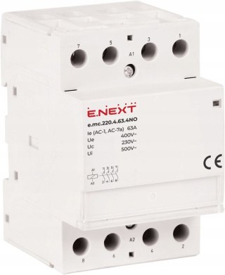 Stycznik modułowy 4P 63A 4NO 220V
