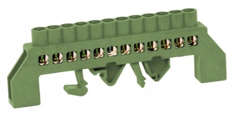 Szyna łączeniowa 12 wejść green