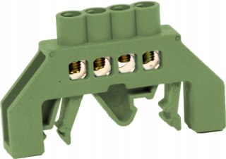 Szyna łączeniowa 4 wejścia green