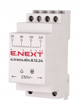 Transformator na szynę DIN 220V/8V 12V 24V