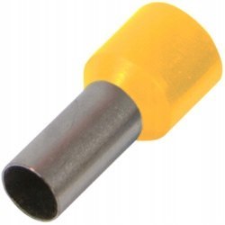 Tulejka izolowana 0,75mm 100 szt żółta