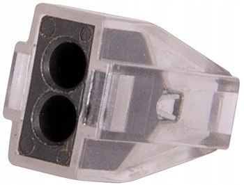 Uniwersalna złączka 2 wejścia 1-2,5mm 50 szt.