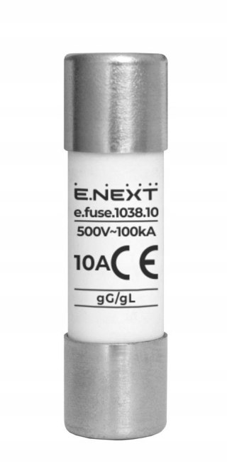 Wkladka topikowa, typ 10x38 10A