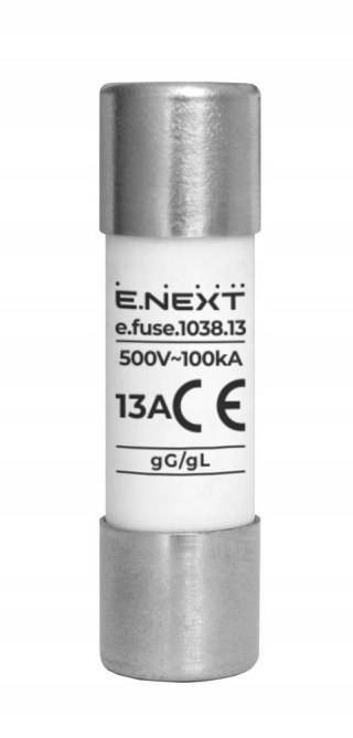 Wkładka topikowa, typ 10x38 13A