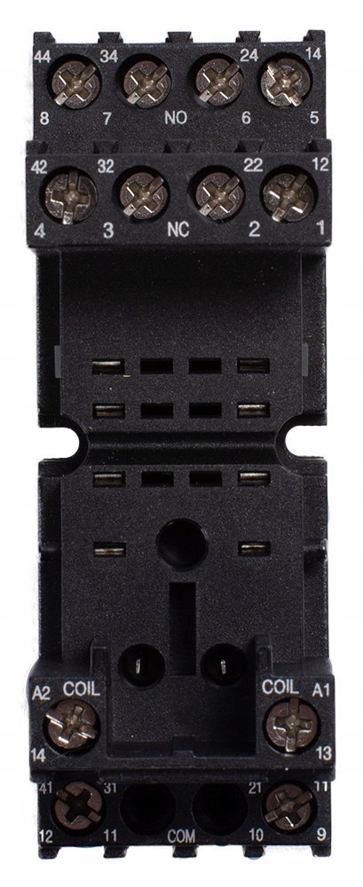 E.NEXT e.relay.pro.5.4.S - Gniazdo (podstawa) przekaźnika e.relay.pro 5A 4 grupy 4p na szynę DIN