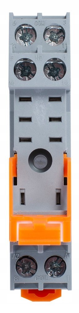 E.NEXT e.relay.pro.8.2.S - Gniazdo (podstawa) przekaźnika e.relay.pro 8A 2 grupy 2p na szynę DIN