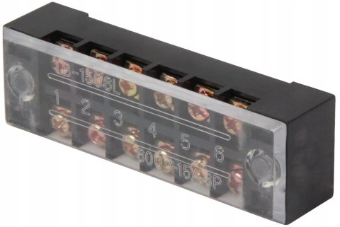 Listwa zaciskowa osłonięta e.tc.protect.15.6 15A 6-biegunowa 400V 1 sztuka