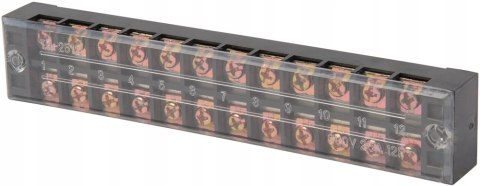 Listwa zaciskowa osłonięta e.tc.protect.25.12 25A 12-biegunów 400V 1 sztuka