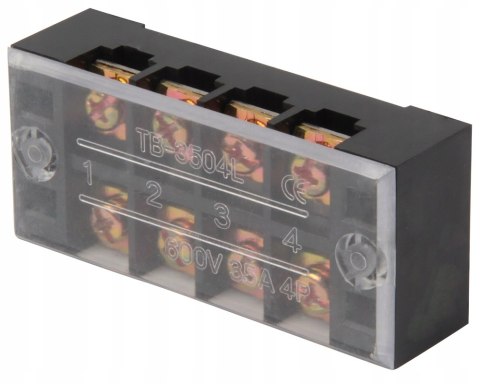 Listwa zaciskowa osłonięta e.tc.protect.35.4 35A 4-biegunowa 400V 1 sztuka