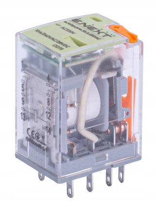 Przekaźnik pośredni e.relay.pro 10A 2 grupy 2p cewka 230V AC
