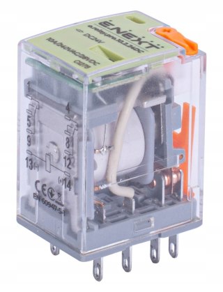 Przekaźnik pośredni e.relay.pro 10A 2 grupy 2p cewka 24V DC