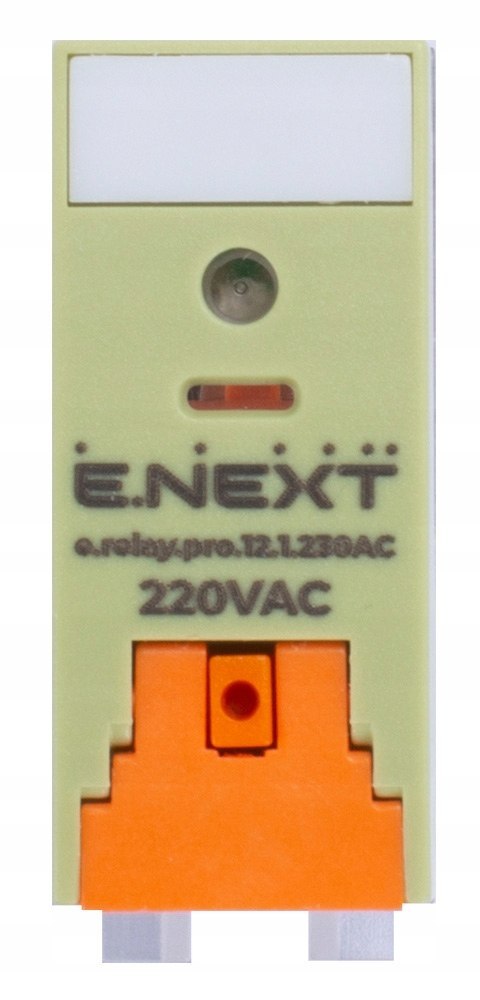 Przekaźnik pośredni e.relay.pro 12A 1 grupa 1p cewka 230V AC