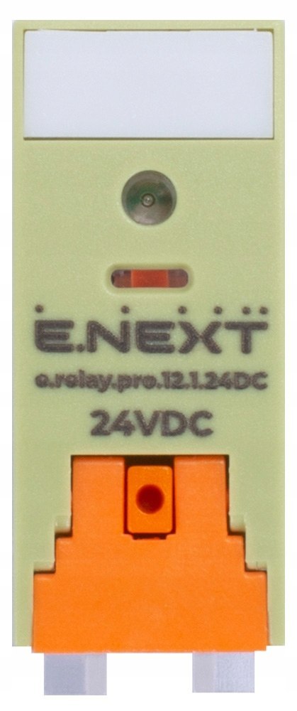E.NEXT e.relay.pro.12.1.24DC - Przekaźnik pośredni e.relay.pro 12A 1 grupa 1p cewka 24V DC