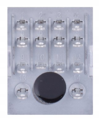 E.NEXT e.relay.pro.5.4.24DC - Przekaźnik pośredni e.relay.pro 5A 4 grupy 4p cewka 24V DC