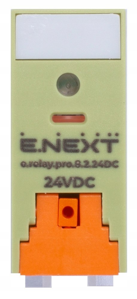 E.NEXT e.relay.pro.8.2.24DC - Przekaźnik pośredni e.relay.pro 8A 2 grupy 2p cewka 24V DC