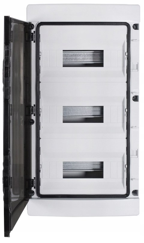 E.NEXT e.plbox.pro.n.36 - Rozdzielnica Natynkowa 36 Modułów IP65 Hermetyczna Drzwi Transparentne
