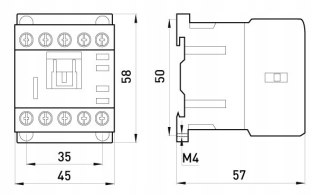 Stycznik 6A 220V