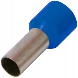 E.NEXT e.terminal.stand.e6012.blue - Tulejka izolowana 6mm2 dł=12 niebieska 100 szt.