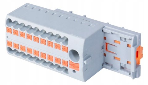 E.NEXT e.tc.spring.ah - Uchwyt adapter na szynę DIN pionowy do bloków