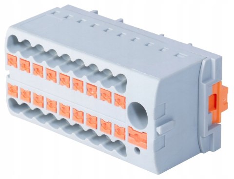 E.NEXT e.tc.spring.ah - Uchwyt adapter na szynę DIN pionowy do bloków