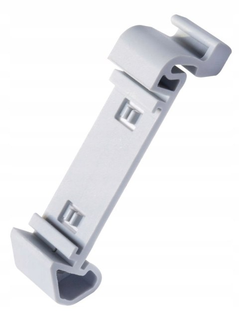 Uchwyt adapter na szynę DIN poziomy do bloków